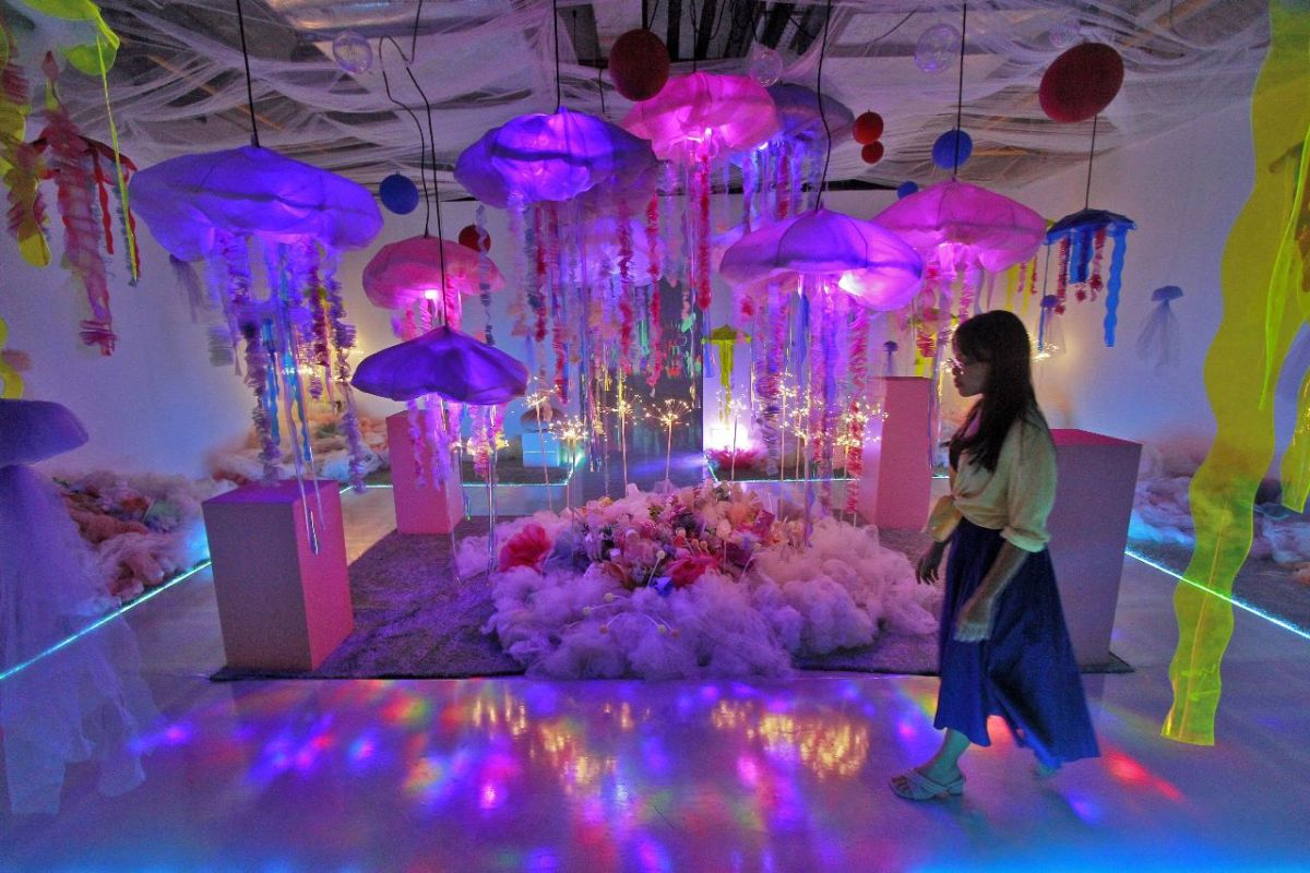 Ganara Art hadirkan ruang kreatif "A Futuristic Art Healing Space"