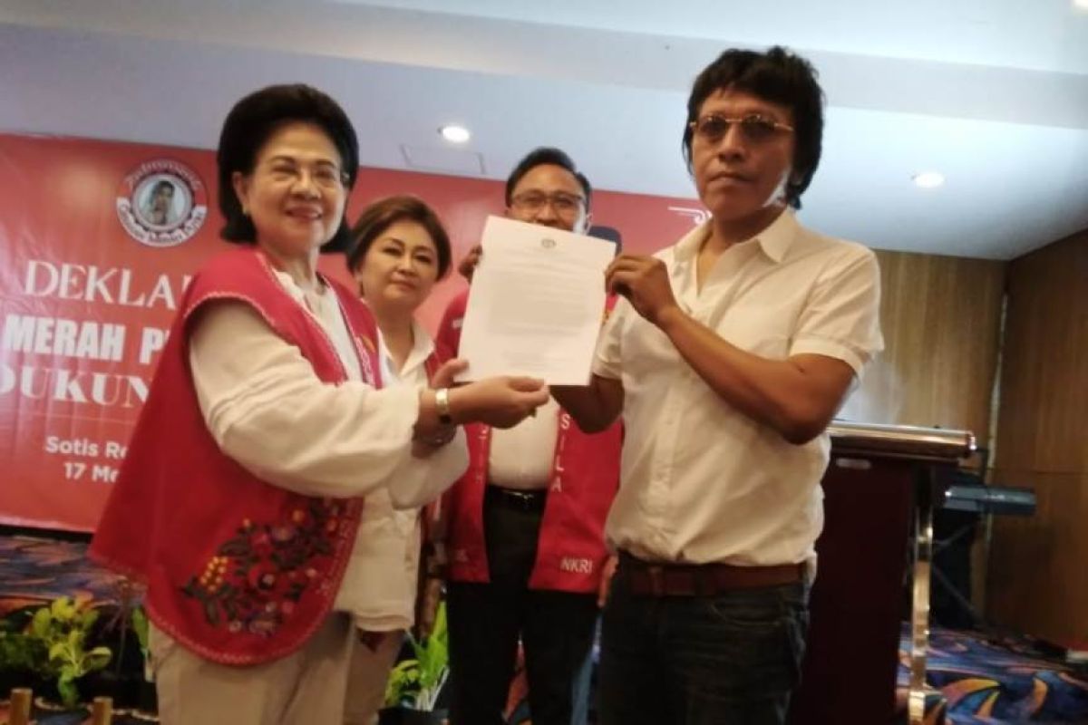 Deklarasi relawan gerakan merah putih Fatmawati untuk Ganjar Pranowo
