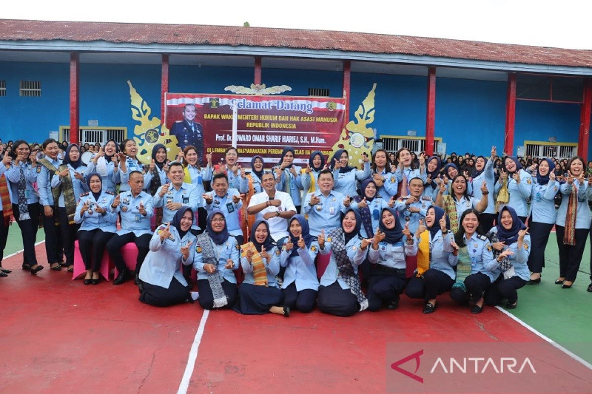 Berkunjung ke Bumi Lancang Kuning, Wamenkumham datangi 5 satuan kerja sekaligus