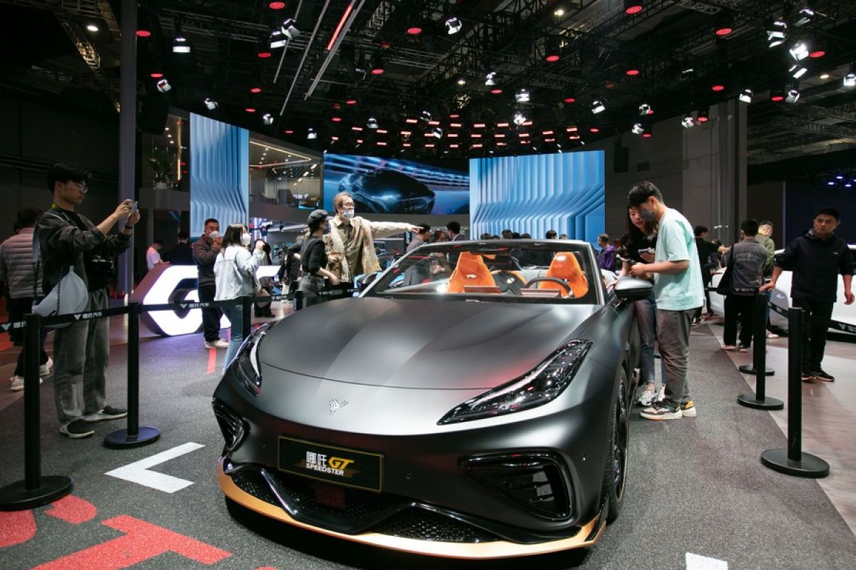 Produsen otomotif China pertahankan pertumbuhan penjualan yang tinggi