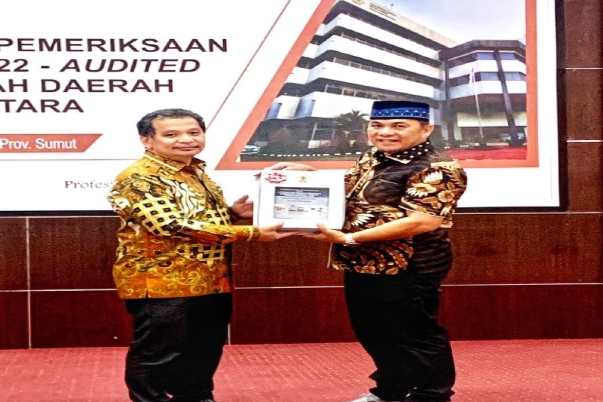 Pemkab Tapteng raih Opini WTP ke-tiga kali dari BPK