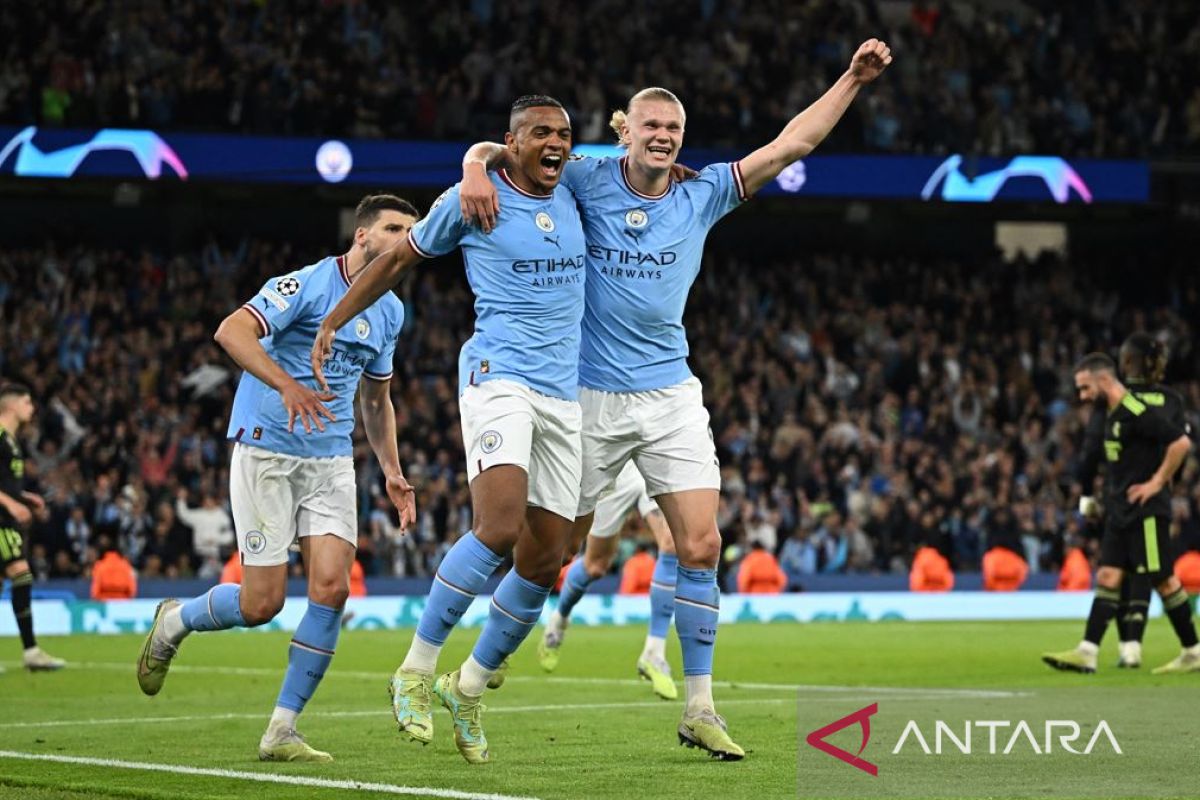 Manchester City hadapi Inter Milan di final Liga Champions