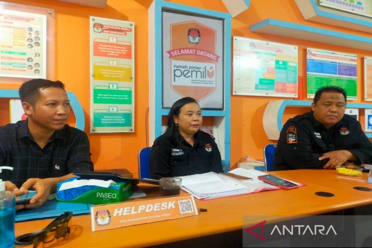 KPU Pulang Pisau verifikasi 312 berkas bakal calon legislatif