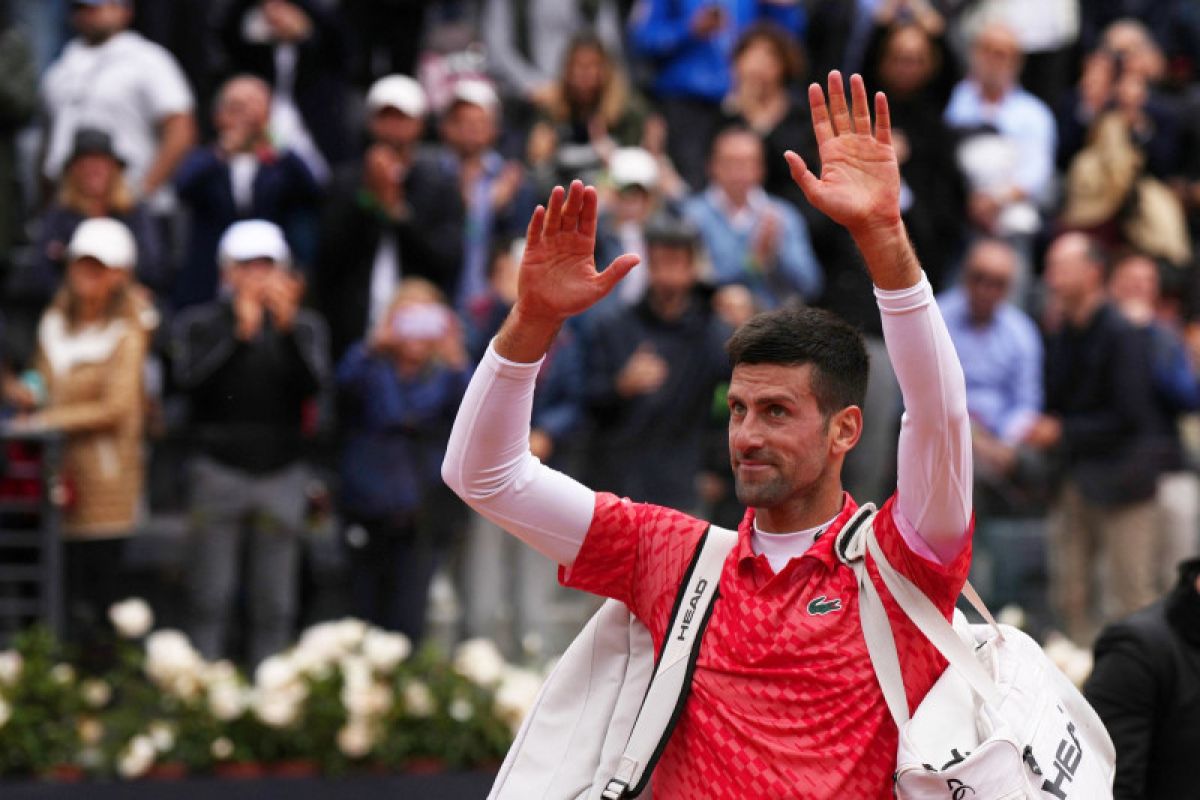 Novak Djokovic dan Swiatek tumbang di perempat final Italian Open