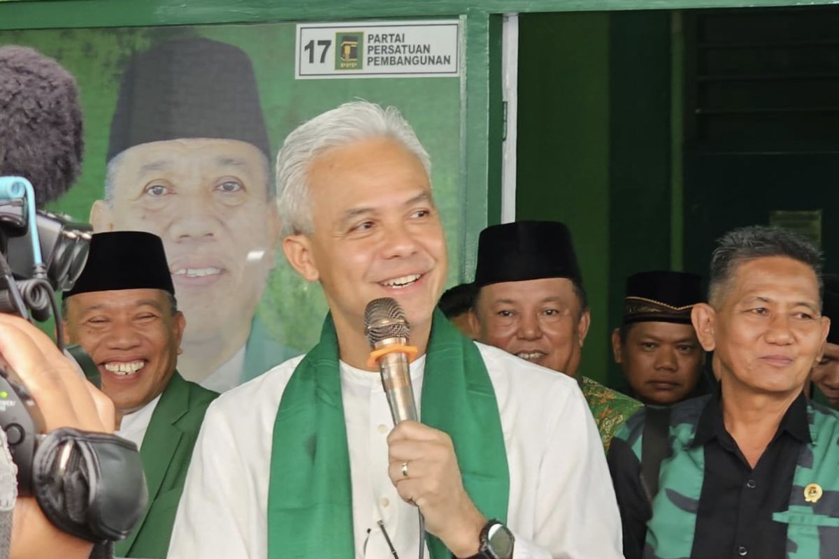Ganjar silaturahmi di DPW PPP Sulut dan tekankan pentingnya kerukunan