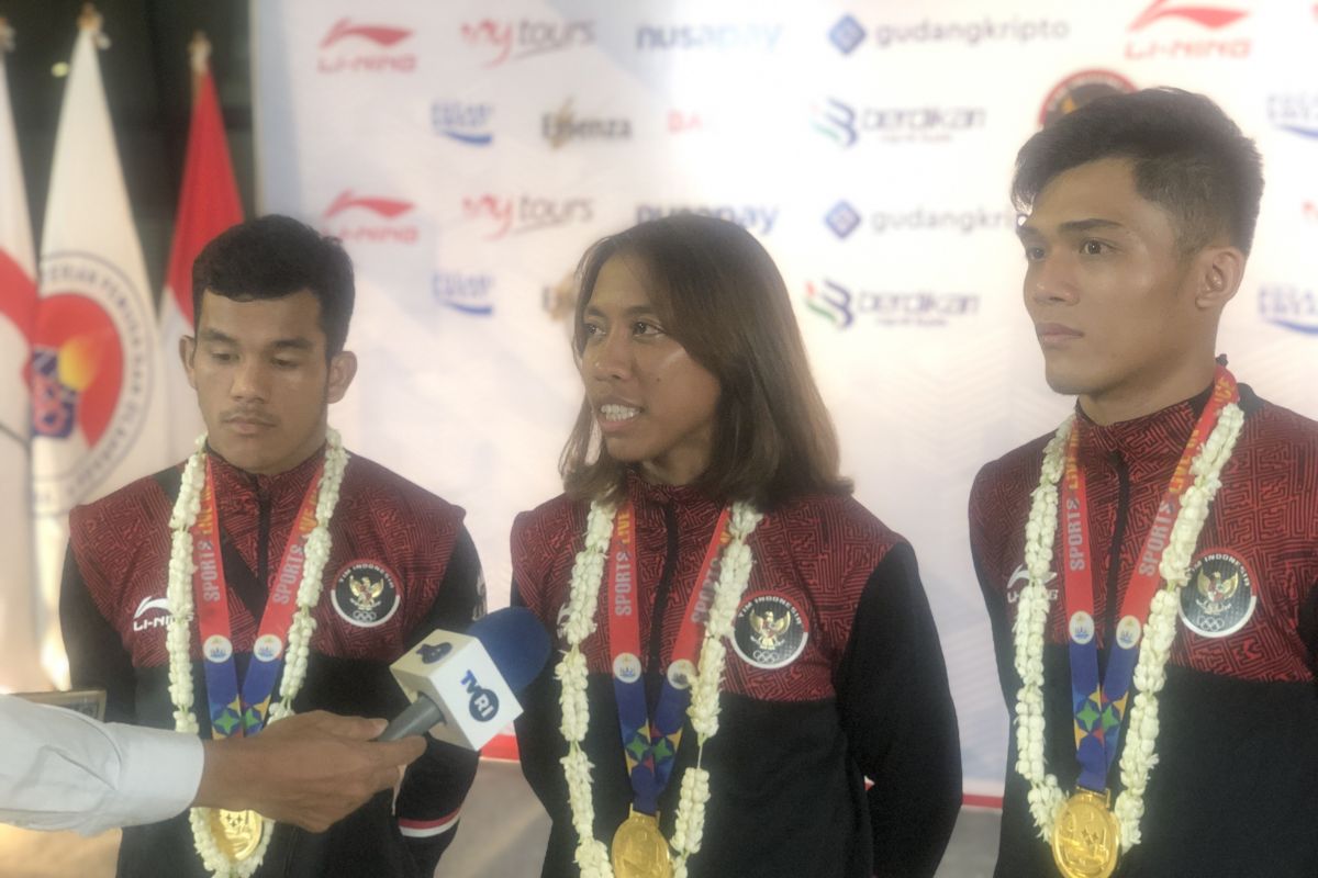 SEA Games - Abdul Aziz raih medali emas kickboxing sambil tahan batuk darah