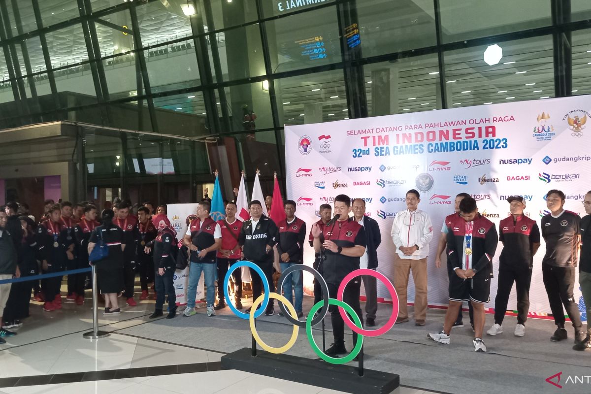 SEA Games 2023: Ketua KOI sambut kedatangan kontingen di Soetta