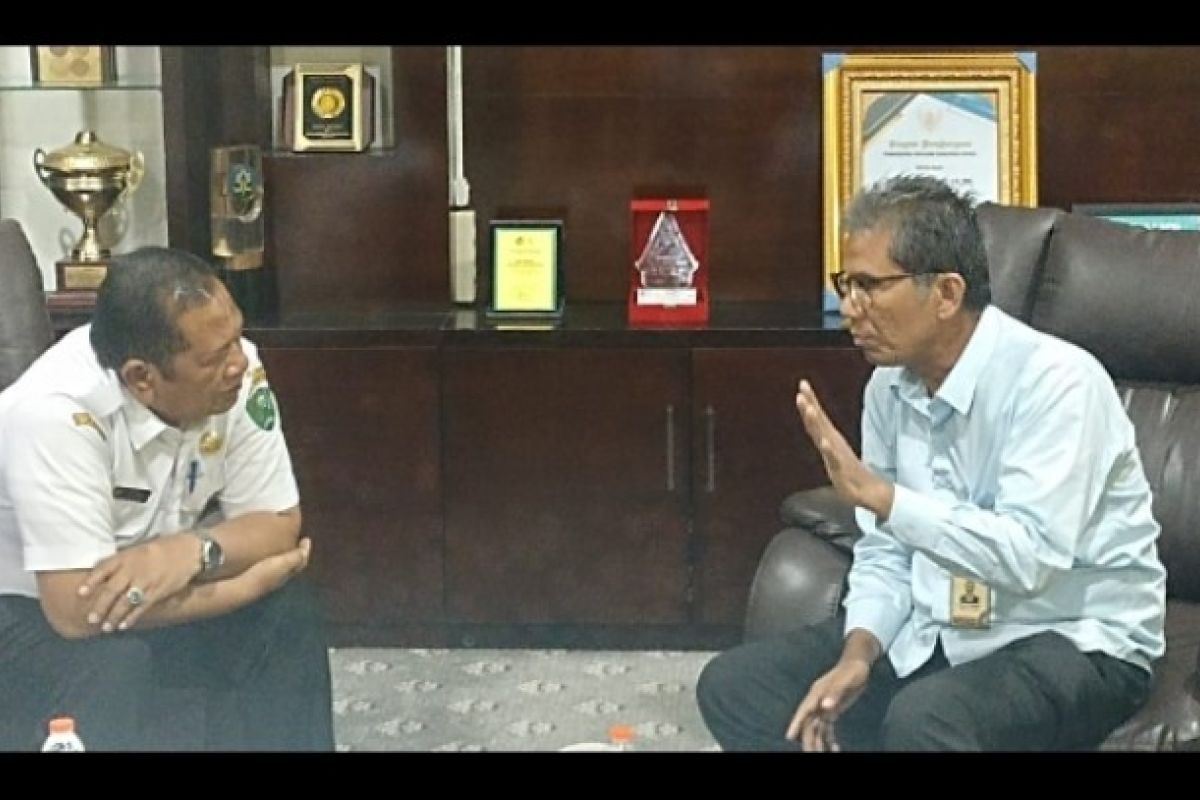Tingkatkan kualitas pelayanan publik di Padang Sidempuan, Ombudsman Sumut koordinasi dengan wali kota