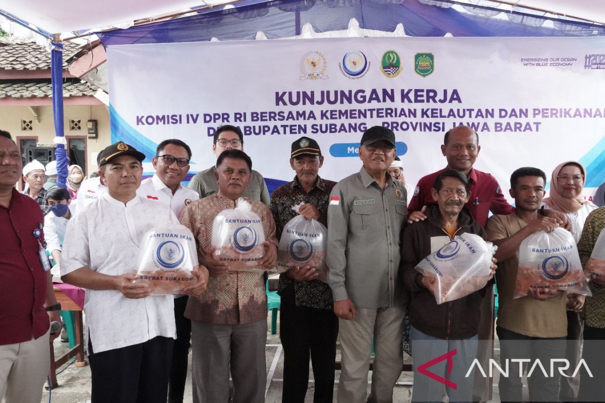 KKP-DPR RI bersinergi tingkatkan produksi budidaya air tawar di Subang