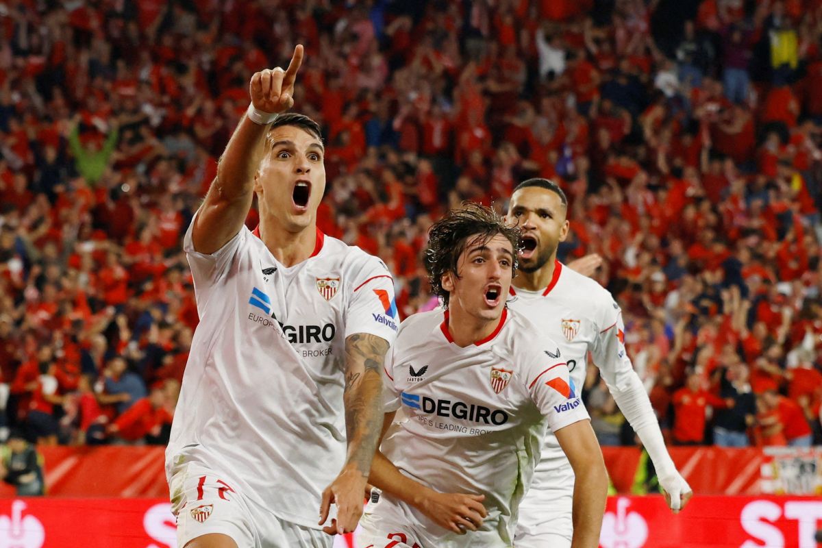 Gol Erik Lamela antarkan Sevilla ke final Liga Europa 2022/23