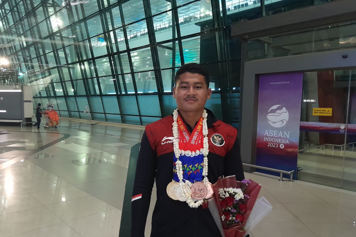 Rudiansyah sumbang dua medali emas meski sempat grogi dan debut