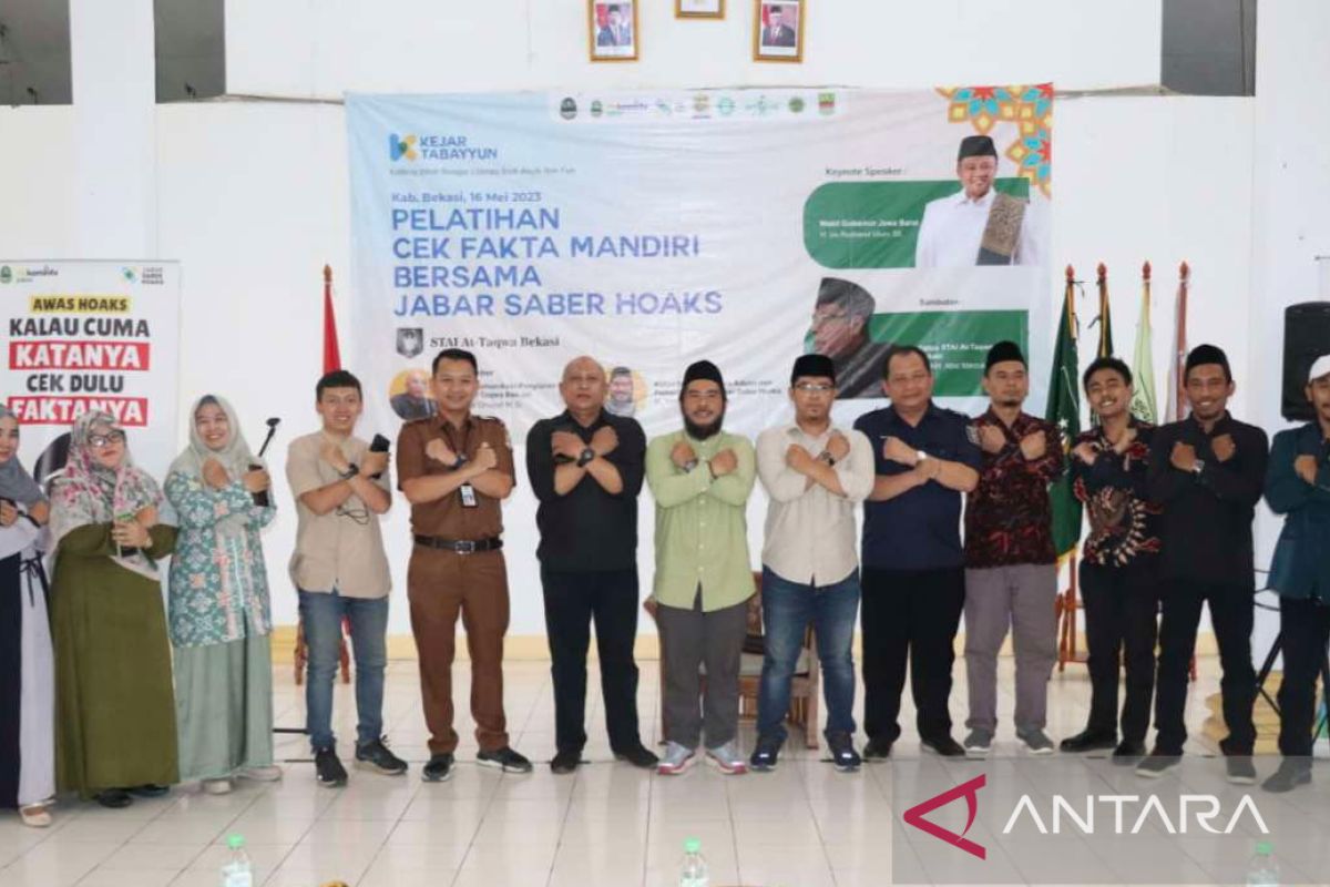 Unit Jabar Saber Hoaks ajak mahasiswa Bekasi tangkal berita bohong