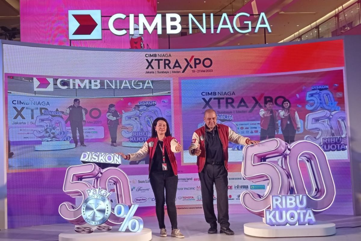 CIMB Niaga gelar XTRA XPO, beri banyak kemudahan dan keuntungan bagi nasabah