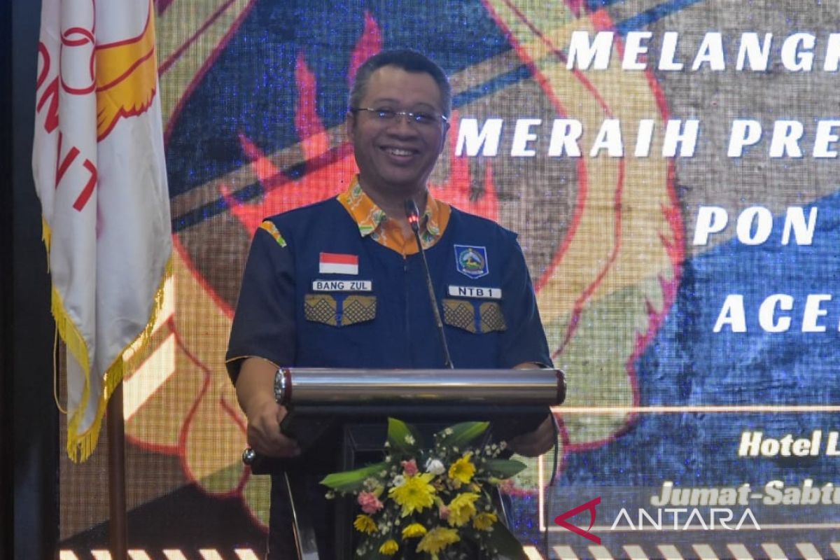 Gubernur optimistis NTB memenuhi target 20 medali emas PON Aceh-Sumut