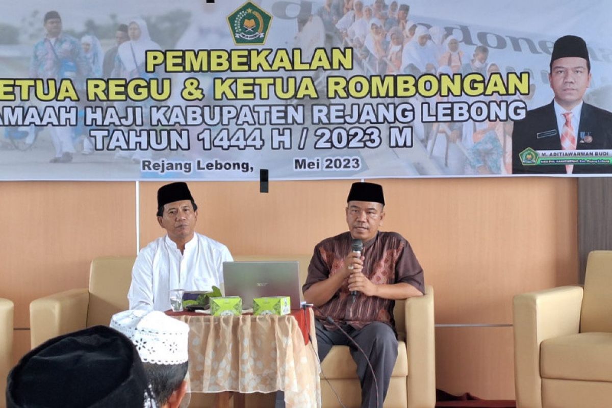 227 calon haji Rejang Lebong masuk kloter 9 embarkasi Padang