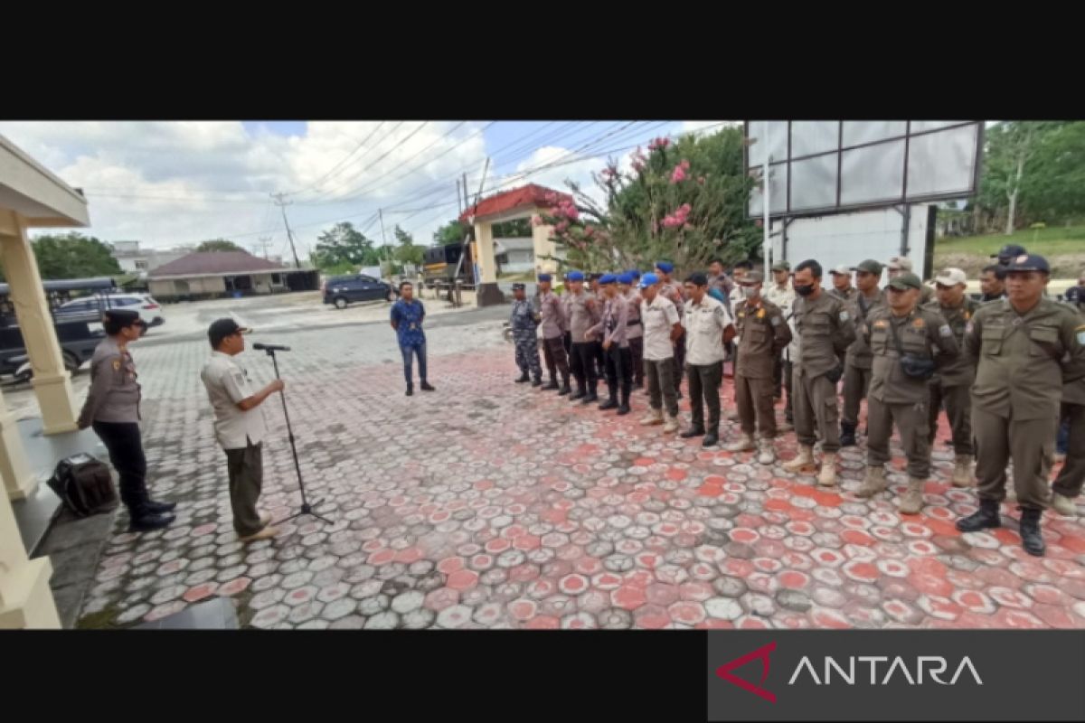 Tim gabungan tertibkan tambang liar Pantai Jerangkat