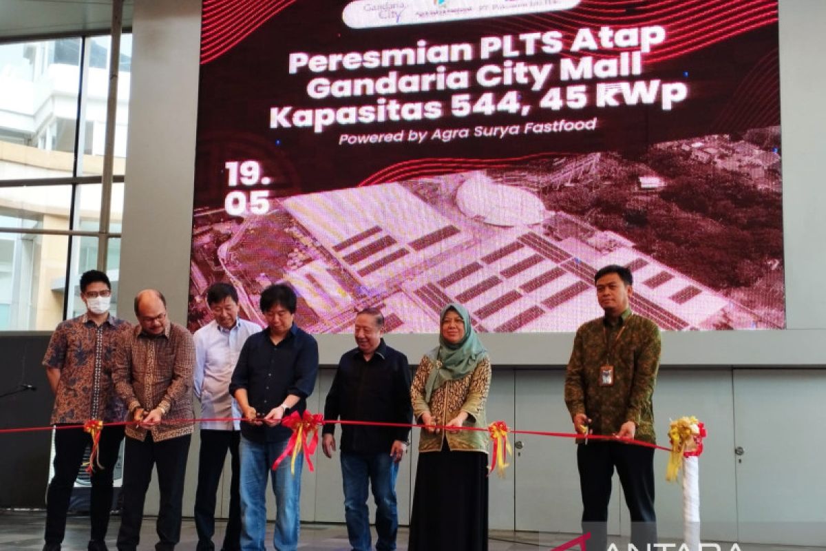 ESDM mengapresiasi Gandaria City pasang PLTS atap berkapasitas 544 kWp