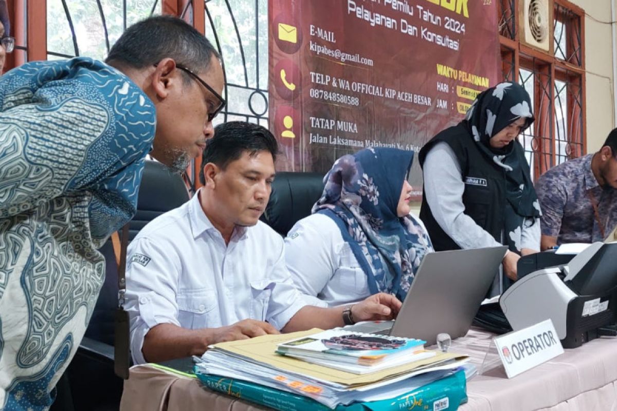 KIP Aceh Besar verifikasi keaslian dokumen Bacaleg