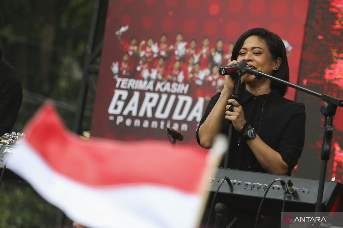 Lirik lagu "Satu Nusa Satu Bangsa" ciptaan Liberty Manik