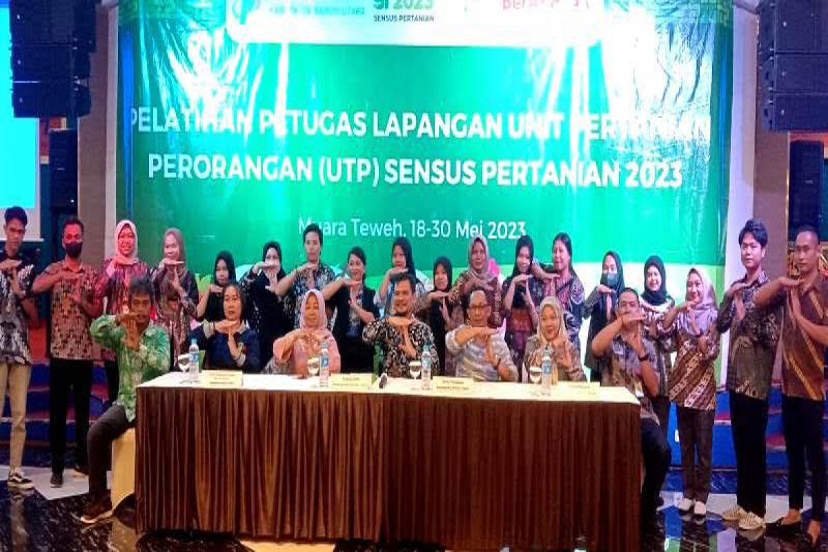 BPS Barito Utara adakan pelatihan UTP Sensus Petanian 2023