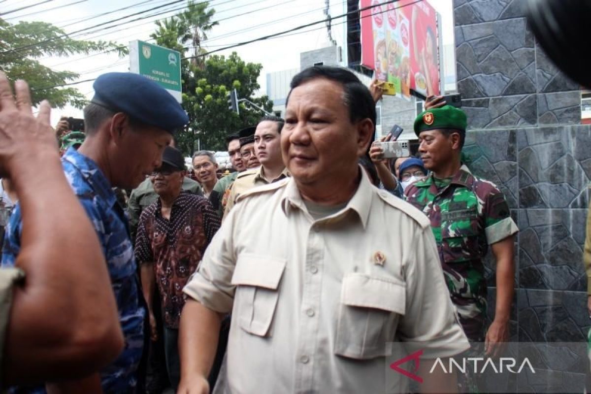 Menhan Prabowo Subianto ajak TNI-Polri jaga kerukunan dan perdamaian