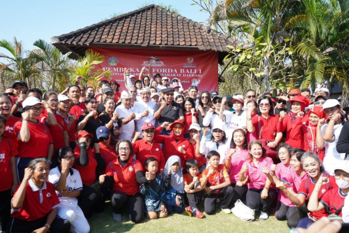 Wagub Bali: Olahraga rekreasi bisa kurangi dana kesehatan