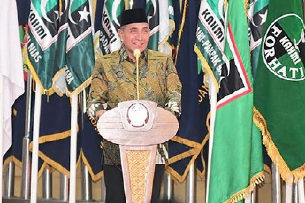 Gubernur Edy  harapkan KAHMI Sumut jaga persatuan di tengah umat