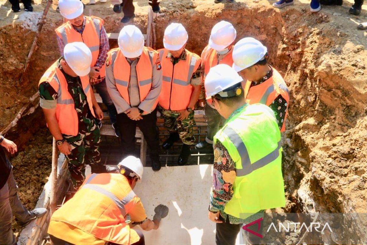 Pembangunan pusat kuliner senilai Rp10,7 miliar di Belitung mulai dikerjakan