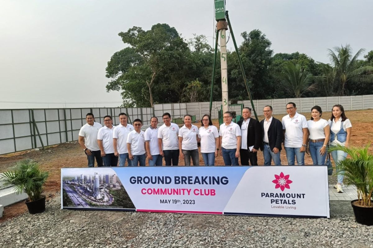 Targetkan 2024, Paramount Petals mulai konstruksi Community Club