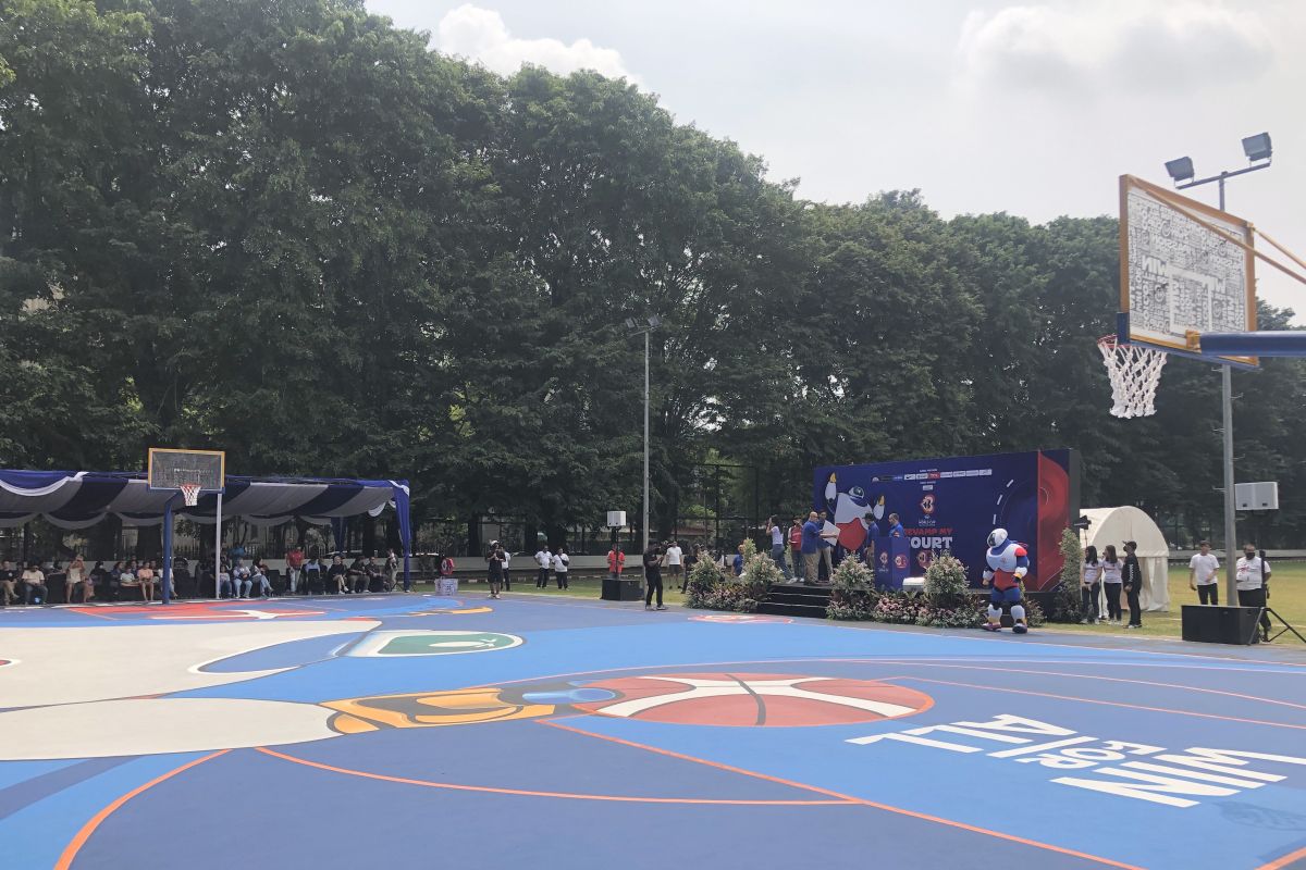 FIBA World Cup conducts 'Revamp My Court' as legacy program