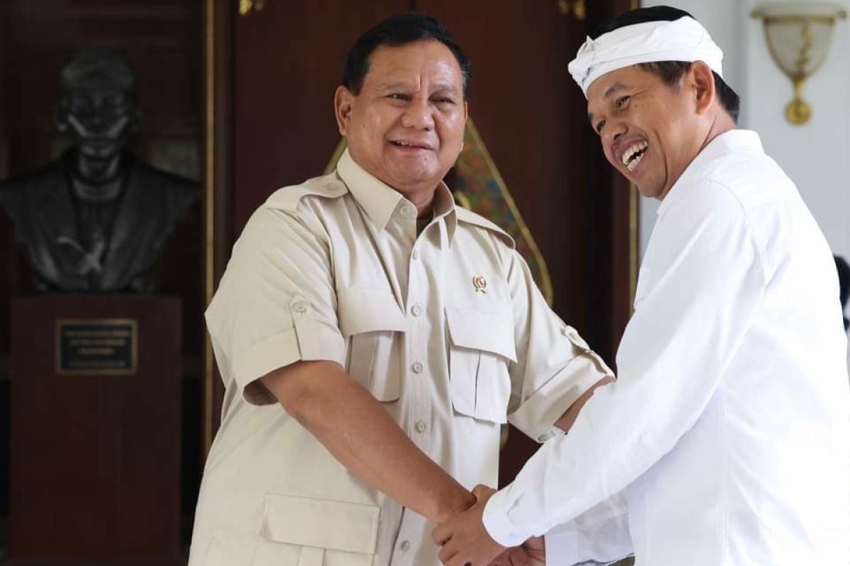 Dedi Mulyadi dan Prabowo sepakat kalau desa benteng pertahanan negara