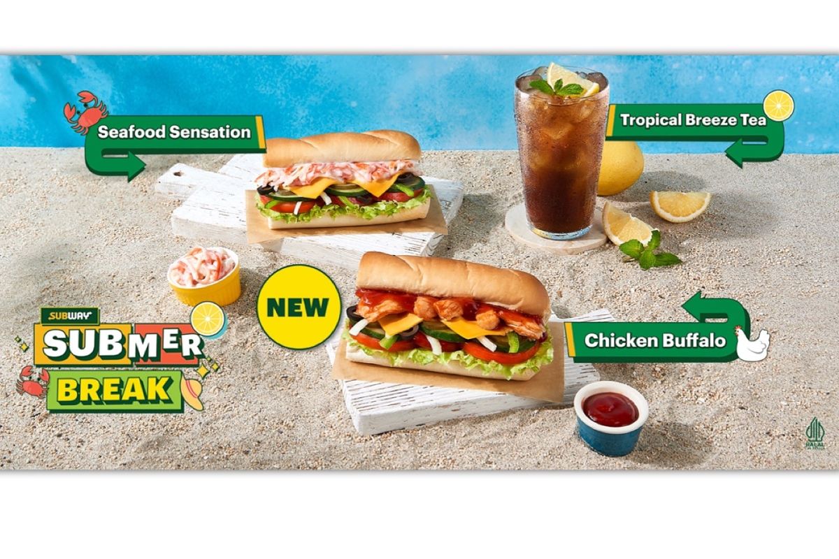 Subway kenalkan menu baru lewat kampanye 'Sub-Mer Break'
