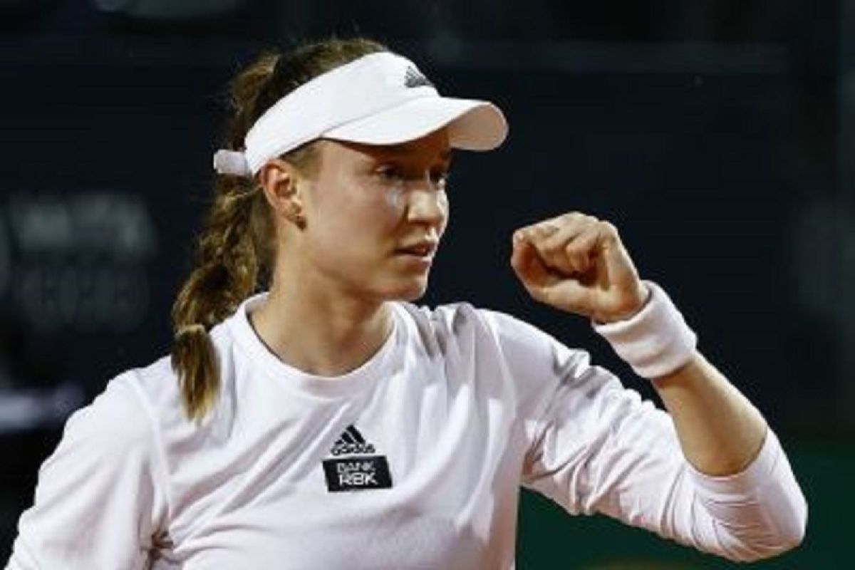 Juara Wimbledon Elena Rybakina bertemu Kalinina di final Italian Open