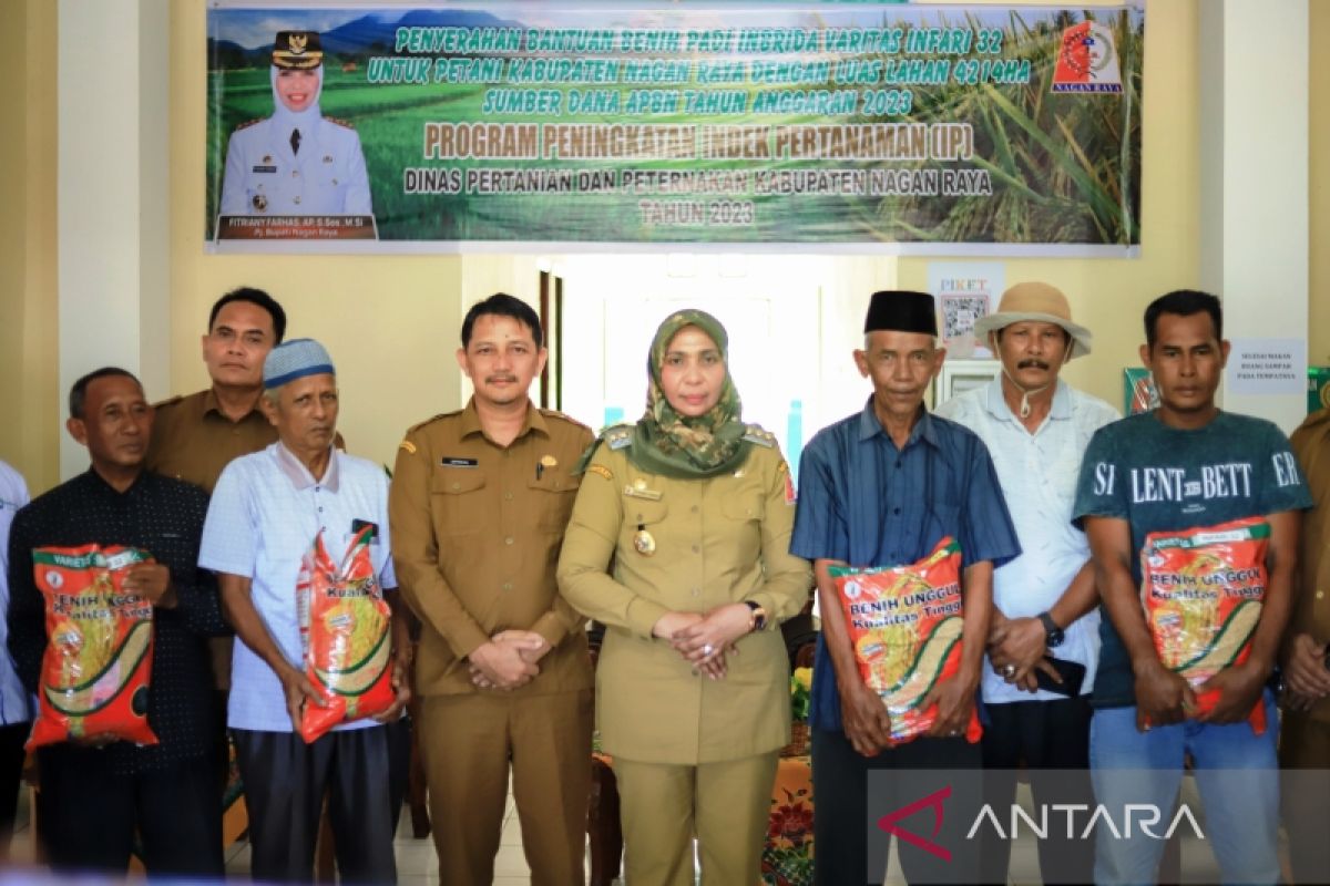 Pemkab Nagan Raya Aceh siapkan bantuan 105.350 kg benih padi, semoga tepat sasaran