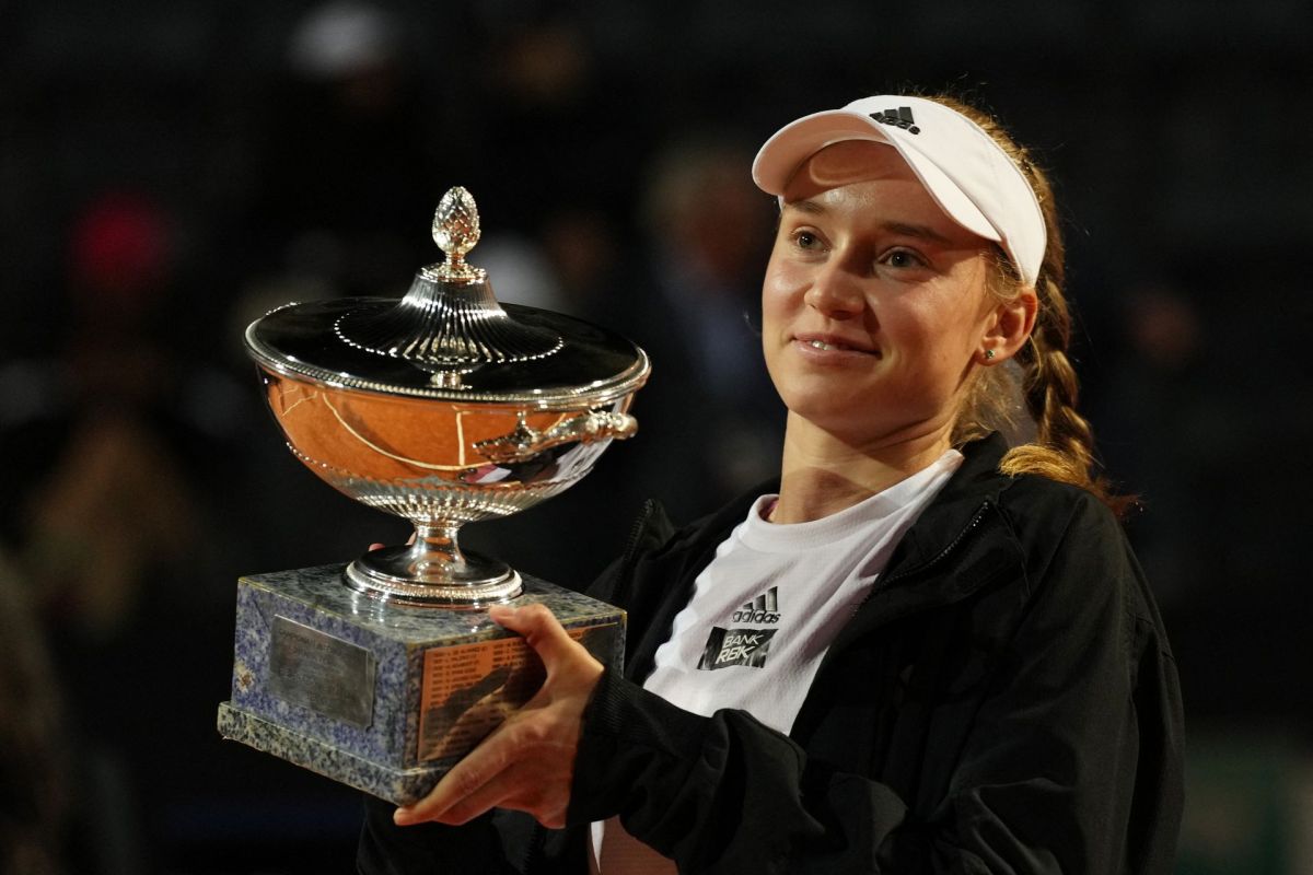 Italian Open 2023 - Rybakina juara setelah Kalinina mundur karena cedera