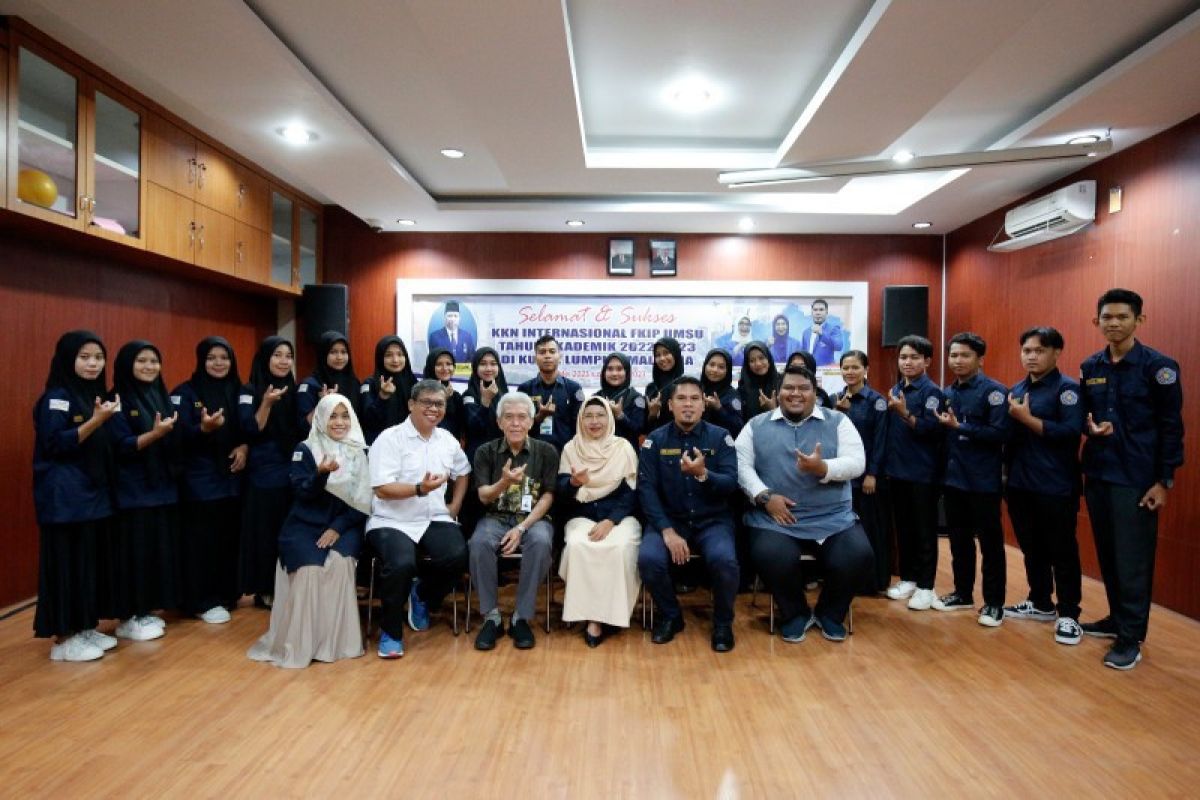Sebanyak 19 mahasiswa UMSU mengikuti KKN internasional di Malaysia