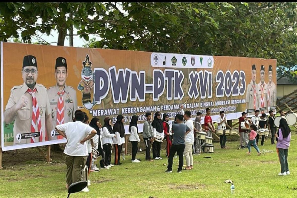 1.200 peserta ikuti Perkemahan Wirakarya Nasional 2023 di Gorontalo