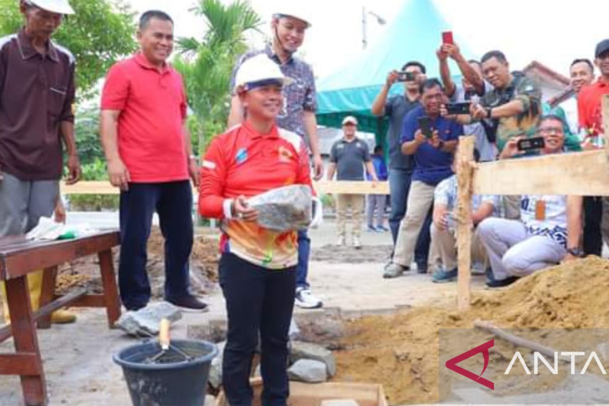 Pemkab Bangka bangun panggung hiburan rakyat dorong pengembangan UMKM