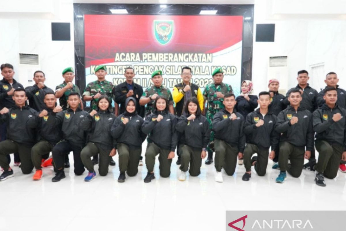 Kodam Sriwijaya ikutkan 11 pesilat terbaik kejurnas Piala Kasad 2023