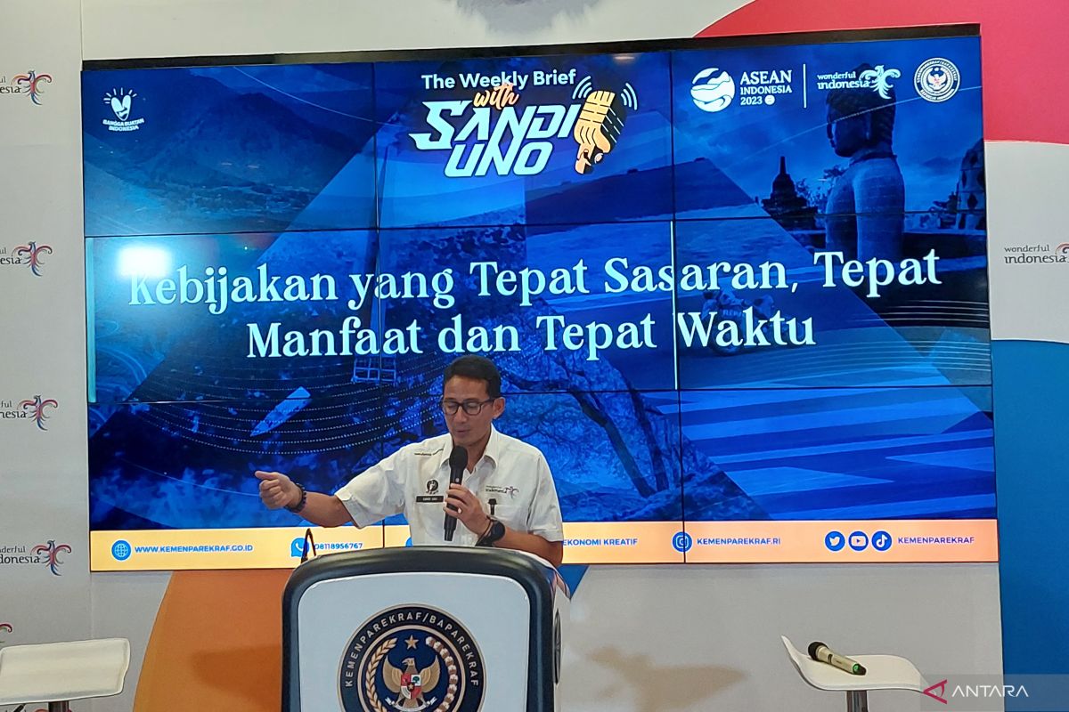 Sandiaga siapkan laporan perputaran ekonomi dampak KTT ASEAN 2023