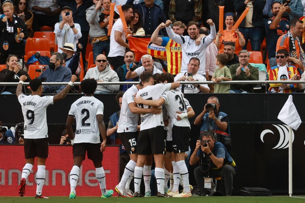 Valencia menjauh dari zona degradasi usai kalahkan Real Madrid 1-0