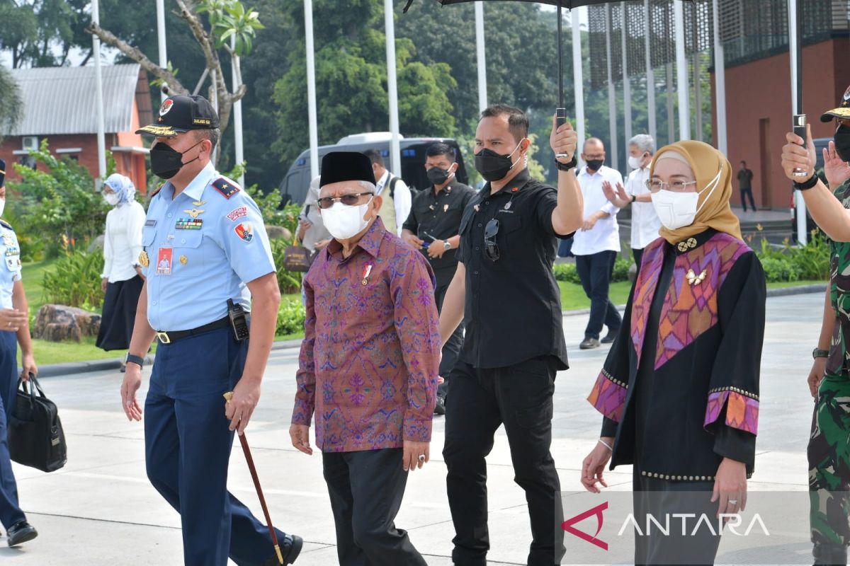 Wapres Ma'ruf Amin berangkat ke Bali untuk buka Asia Media Summit