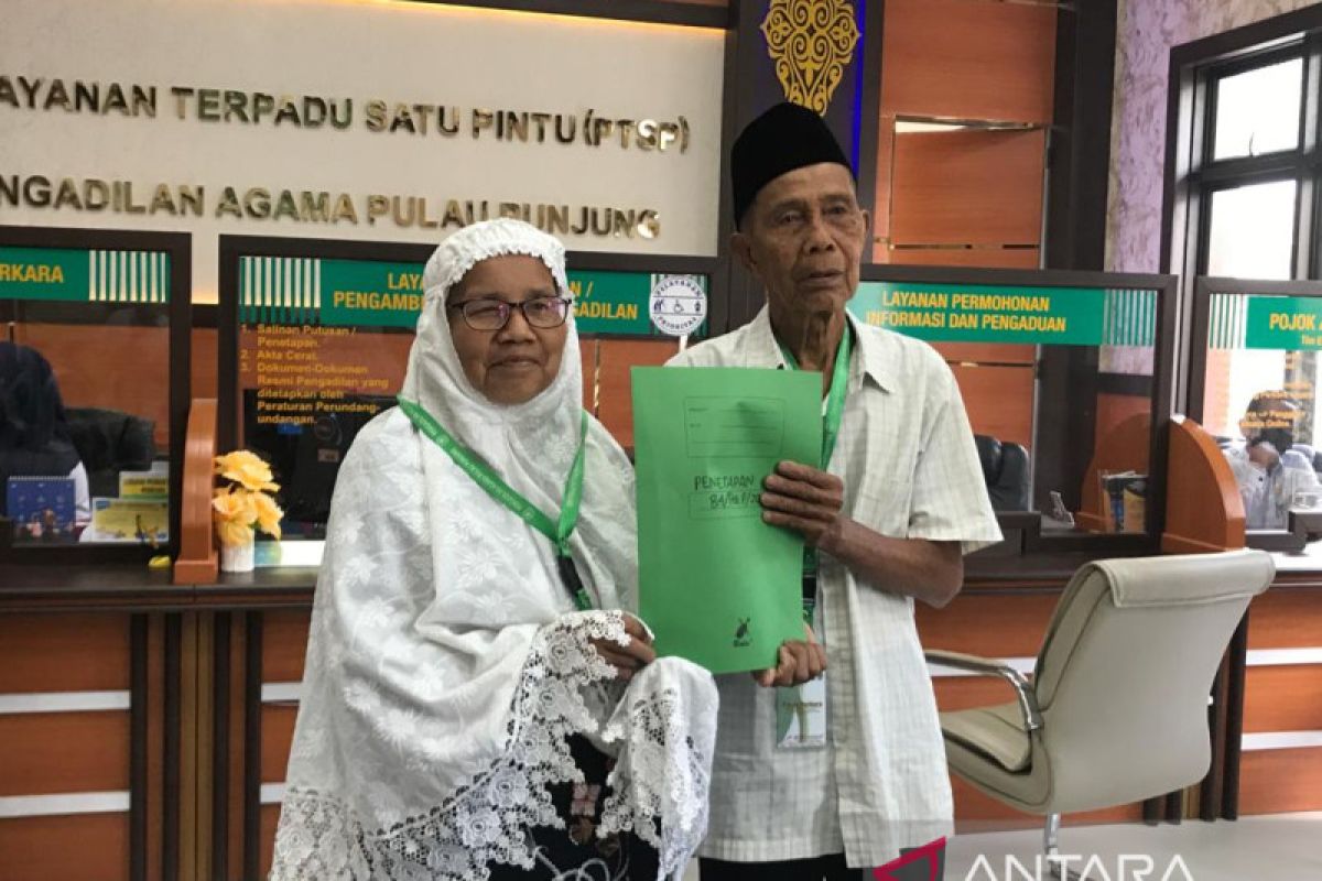Kemensos fasilitasi isbat nikah para lansia di Kabupaten Dharmasraya