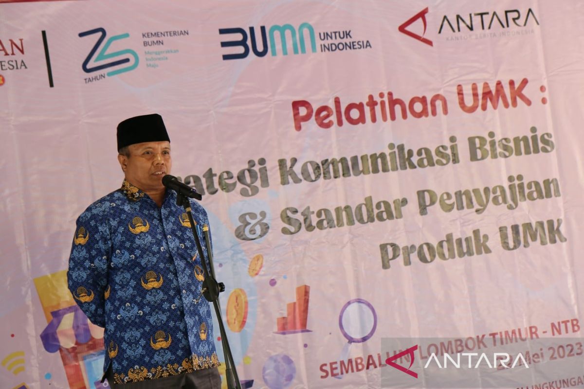 Pemkab Lombok Timur minta pelaku UMKM perkuat pemasaran digital