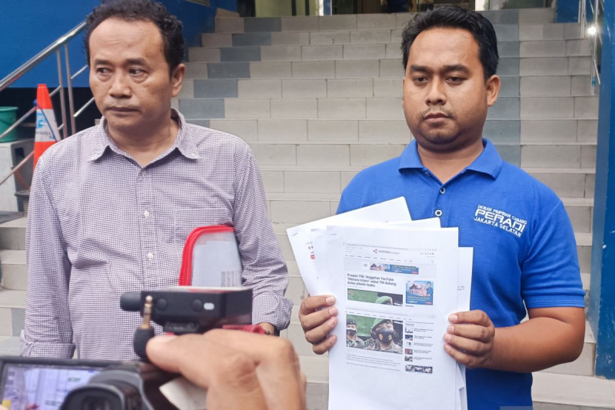 Ampera laporkan akun Menara Istana terkait narasi TNI dukung Anies