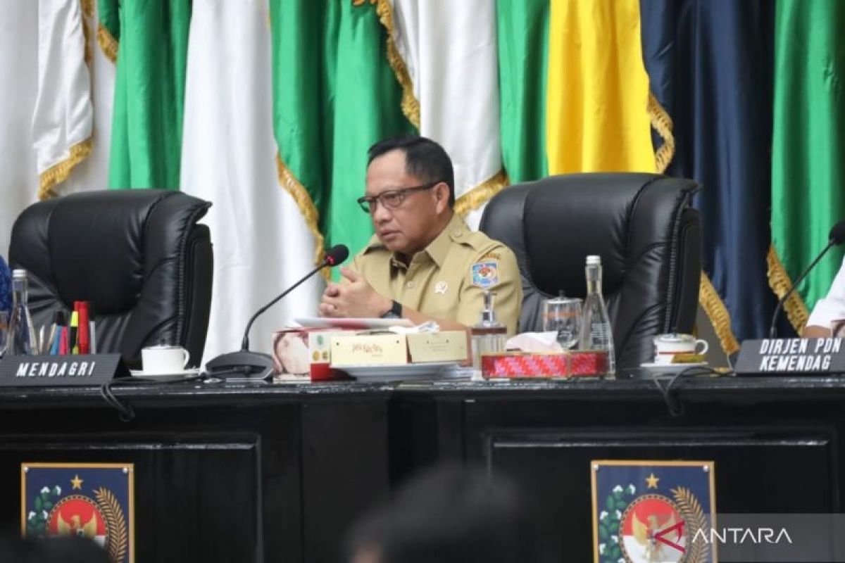 Mendagri sampaikan apresiasi Presiden pada pemda kendalikan inflasi