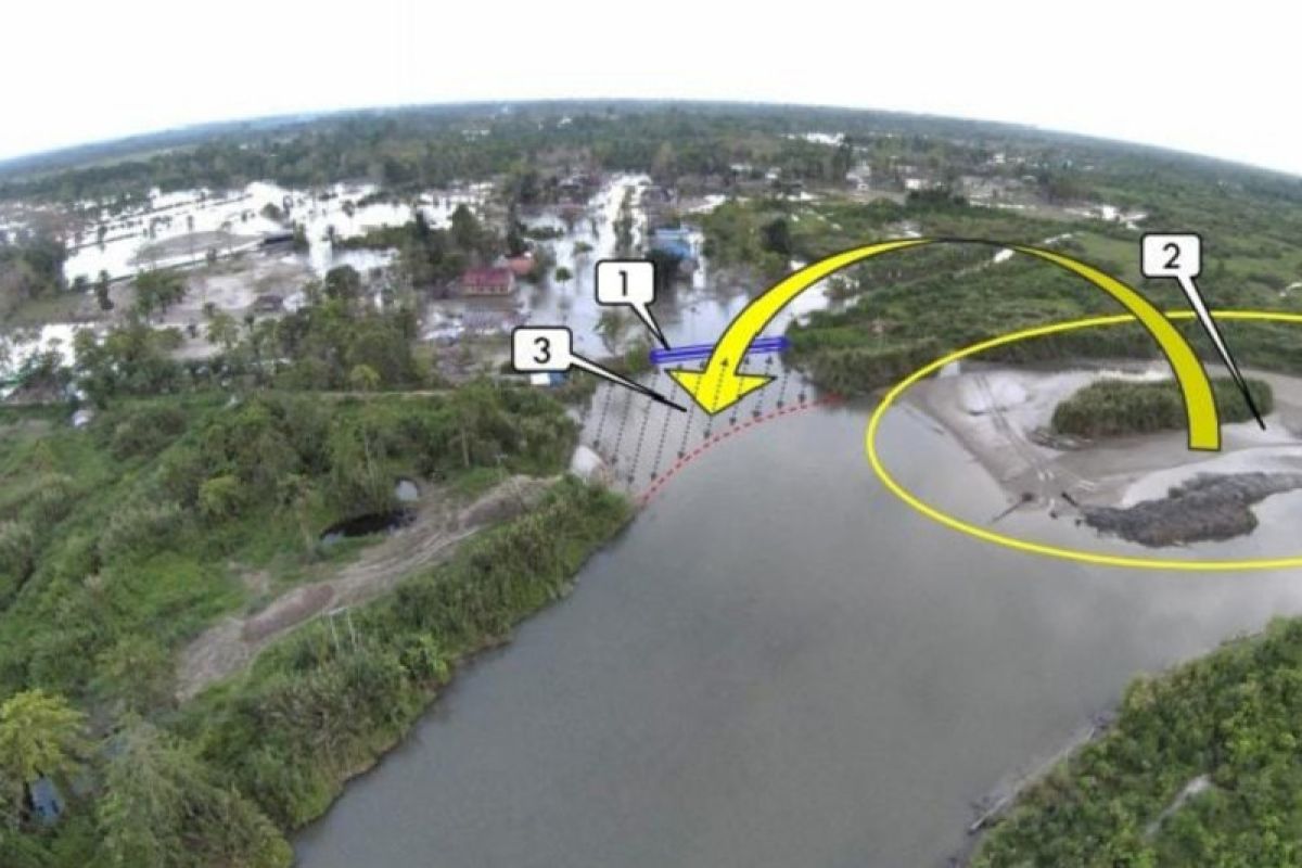Cegah banjir, BBWS Pompengan normalisasi berkala Sungai Rongkong