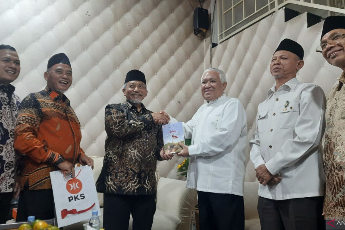 Presiden PKS bertemu Din Syamsuddin bahas pendamping Anies di Pilpres 2024