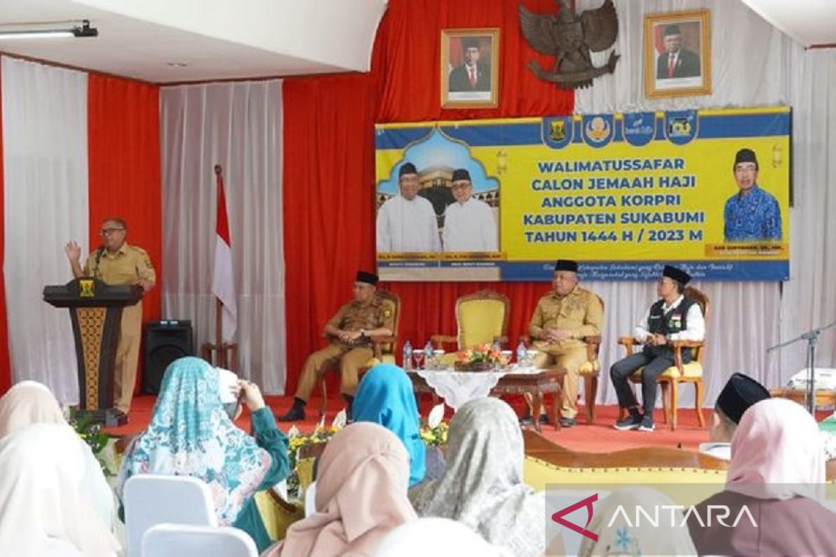 Bupati Sukabumi beri wejangan kepada ASN yang berangkat haji