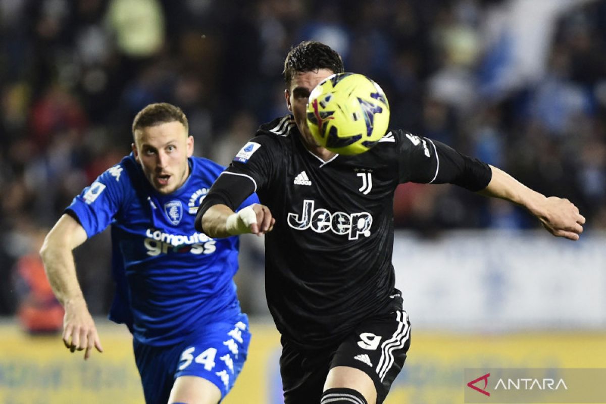 Hasil Liga Italia: Juventus kalah telak 1-4 di kandang Empoli